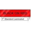 Brother Black on Red 1 in Tape Model TZ451