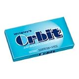 Wrigleys Orbit Wintermint Sugar Free Gum, Wintermint - 12 x 14 Piece