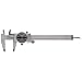 Fowler 52-008-707 Stainless Steel Shockproof Dial Caliper, 0-6" Measuring Range, 0.001" Graduation Interval, Face Color Black