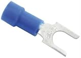 ISB10100 Vinyl Fork Terminals (Blue, 16/14 Gauge, Bag 100)