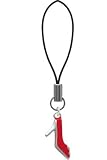 Red High Heel Shoe - Cell Phone Charm [Jewelry]