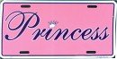 Princess License Plate