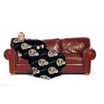 New Orleans Saints 46" x 71" Adult Comfy Throw Blanket with Sleeves