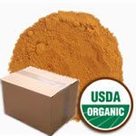 Bulk Turmeric Root Powder, CERTIFIED ORGANIC, 25 lb. box - Kosher