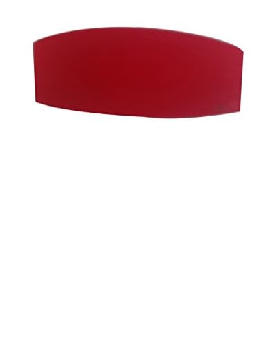 LEUCOS Lampada Da Parete Link Micro P Rosso/Nickel
