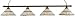 Toltec Pool Table Light Black Copper Square Bar 16" Honey & Brown Jewels Tiffany Toltec Pool Table Light Black Copper Square Bar 16" Honey & Brown Jewels Tiffany