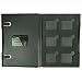 Gepe Archival Card Safe Store for 6 CF Cards, Black DVD Size Case with Indexed Cover Sheet & Print Holder