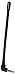 TMC / TMC Pro Kurzstabantenne gewendelt f&uuml;r Medion GoPal E4430 MD96930 / E 4430 MD 96930 / GoPal E3215 Reg E 3215 Stabantenne Kurzstab Antenne f&uuml;r Staumeldungen - gerade Ausf&uuml;hrung