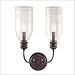 Tools & Hardware : 292-AGB - Hudson Valley Lafayette 2-Light Wall Sconce in Aged Brass