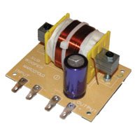 Subwoofer filter, 12dB, 120Hz, 8 Ohms, 600W