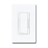 Lutron MRF2-600M-WH Maestro Wireless 600W Single-pole or Multi-location White Dimmer and White Transmitter