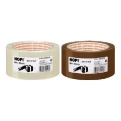 Nopi Packband 50mmx60m PP braun