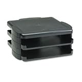 Office Products : Rubbermaid 15026 Image Series Monitor Stand, 13-3/8W X 13-1/4D X 6-1/8H, Black