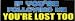If You're Following Me, You're Lost Too - Fun Magnetic Sticker