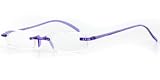 Best Price Skywalk MR30 Ultra-Lightweight Fashion Reading Glasses for With Practically Indestructible TR-90 Memory Plastic for Youthful Men and Women Who Read in Style Lavendar +1.50