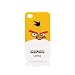 High quality Angry Birds Dull polish Cover Case for iPhone 4 and Included Screen Protector with cleaning cloth and Packaging- Yellow Bird