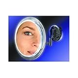 Zadro 5X Surround Light Wall-Mounted Vanity Mirror - Brass