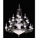 NULCO - 5724-05-AA - FLEMISH BRASS ANTIQUE ALABASTER BRENTWOOD