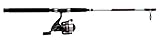 Shakespeare Medium Heavy Action Alpha Bigwater Spin Combo 10-Feet