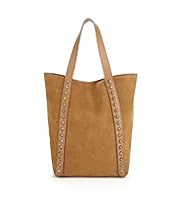 Autograph Suede Studded Shopper Bag