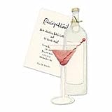 Cosmopolitan Fun Invitation Adult Birthday Invitations
