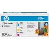 HP Color LaserJet Q6001A/Q6002A/Q6003A Tri-Pack Print Cartridges