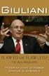 Giuliani: Flawed or Flawless The Oral Biography