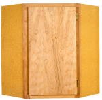 Zee Manufacturing Ltd 24 Diag Wall Cabinet Dcw2430bh Cabinet Utility Assembled Unfinished Birch