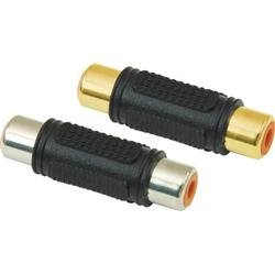 American Recorder (ART) RCA Female to RCA Female Adapter, Gold by