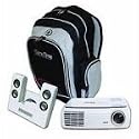 Optoma GT3000 GameTime 3000 DLP Projector including Speakers & Backpack SVGA 2000:1 2300 Lumens 800 x 600 2kg (White) (GT3000)