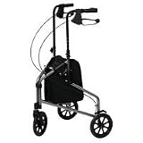 Lumex 3-Wheel Cruiser, Aluminum Rollator, Bondi Blue