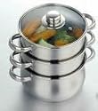 3 Tier Stainless Steel Multi Steamer Pan