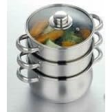 3 Tier Stainless Steel Multi Steamer Pan