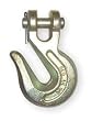 Industrial Grade 1DNC5 Hook, Clevis, Grab, 6600 Lb, 3/8 In