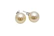 AAA 8.5-9mm Pink Freshwater Pearl Earrings