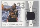 2003-04 Flair Final Edition Hot Numbers Jerseys 125 #JR - Jason Richardson/125