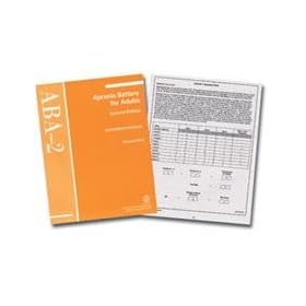Click here to buy Apraxia Battery For Adults (ABA-2), Second Edition, Barbara L. Dabul. by Pro-Ed.