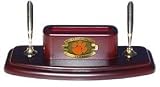 NCAA Clemson Tigers Business Card & Pen Holder Desk Set