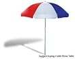 Lohasrus 32" Umbrella MM40102 - Dual Non-toxic Frame and Nylon, Outdoor, Free Drawing Book