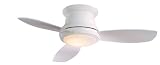 44 Minka Aire Concept II™ White Hugger Ceiling Fan