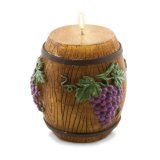 Sculpted Barrel Scented Candle by HomeAndWine.com