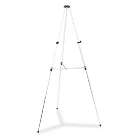 Quartet 50E Lightweight Telescoping Aluminum Tripod Easel, 38 to 66 High, Aluminum by Quartet
