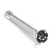 1.5mm Black Diamond - 950 Platinum Nose Ring Bone / Stud- 16 Gauge