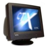 CTX Value VL 701B - Display - CRT - 17" - 1280 x 1024 / 61 Hz - 0.23 mm - VGA - black