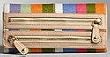 Coach Legacy Stripe Bonnie Slim Envelope Wallet 42567 Multi