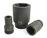 Sunex 533MD 1" Drive Deep 6 Point Metric Impact Socket 33mm