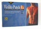 Virility Patch Rx Male Enhancement Men 10 Count-3 Month