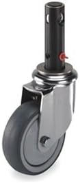 Swivel Stem Cstr w/Totl Lock, 5 In, 220 lb