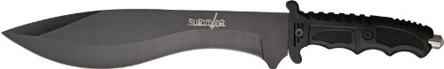 Survivor HK-717 Outdoor Fixed Blade Knife 15-Inch Overall Survivor HK-717 Outdoor Fixed Blade Knife 15-Inch Overall Hunting Knives
