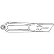 Techni Edge Mfg. 04-101 Roofing Knife